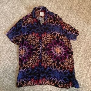 Zara Patterned Button-Up